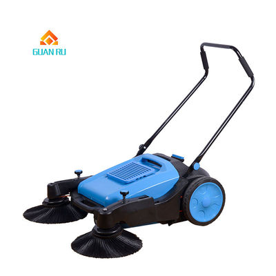 quality Hotels Garden Road Sweeper / Path Leaf Walk Behind Helpless Street Handpush Sweeper factory