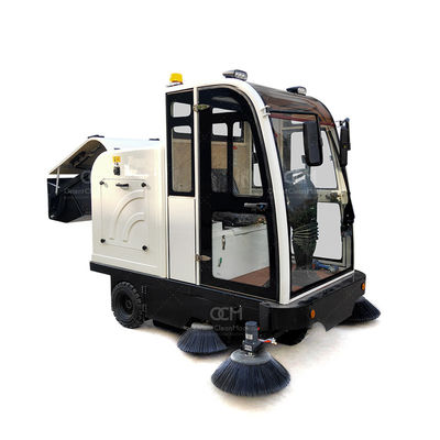 quality Factory OR-E800LD Electric Road Sweeper Driveway Sweeper For Sale Dust Cleaner Road Sweeper factory