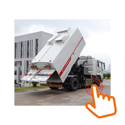 Building Material Stores Dongfeng 6 Wheels Road Sweeper Street Cleaning Truck