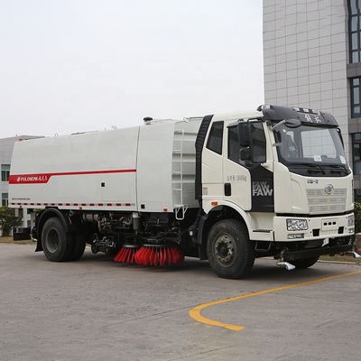 Street Wash Sweeper Truck Truck Mounted Road Sweeping Cleaning Machine