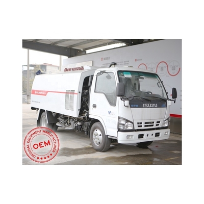 Building Material Shops Outdoor Truck Mounted Vacuum Sweeper 1600L Road Sweeper Truck