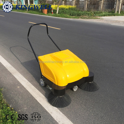 Critical Cleaning / Residue Free Walk Behind Mechanical Sweeper Hand Push Floor Sweeper