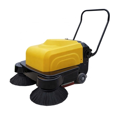 Hotels Walk Behind Electric Industrial Commercial Manual Road Floor Sweeper For Warehouse