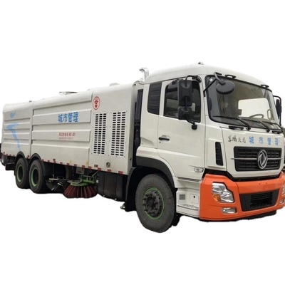 Dongfeng Tianlong 6X4 22m3 vacuum road sweeper machine repair shops large and truck washing price for sale