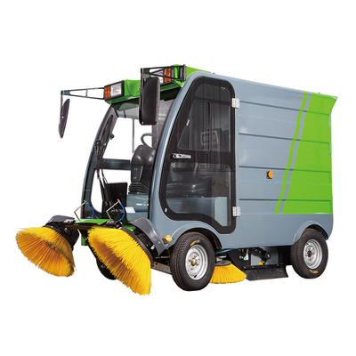 Special Hot Selling Wholesale Smart Four-wheel Enclosed Road Sweeper From China